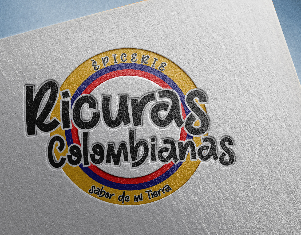 Identité visuelle Ricuras Colombianas